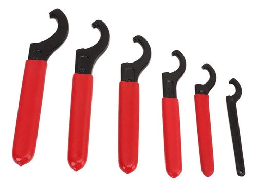 Llave Enrollable, 6 Unidades, Llave De Ajuste En Forma De C