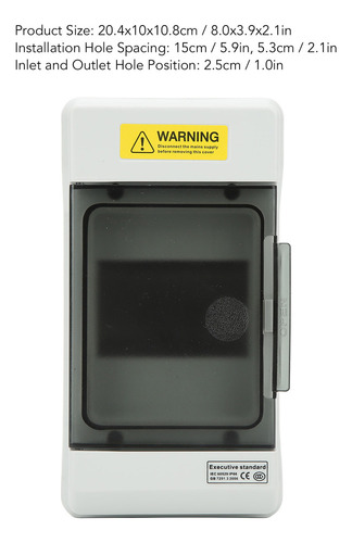Caja De Distribución Fotovoltaica Para Exteriores Ip66, Impe