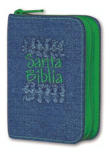 Biblia De Bolsillo Jean Cierre Verde Reina Valera 1960