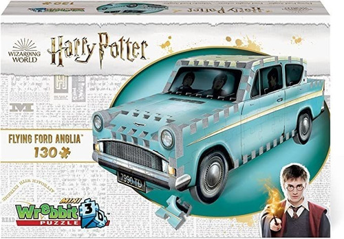 Wrebbit 3d Harry Potter - Rompecabezas 3d Flying Ford Angli.