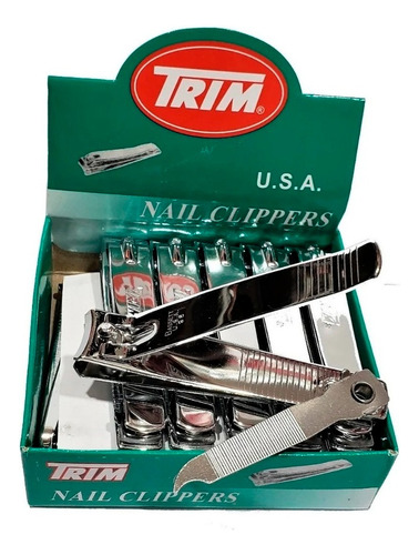 Corta Uñas Grande Trim 12 Unidades