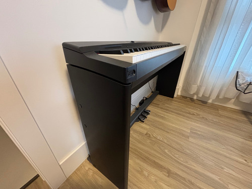 Piano Digital Casio Px-160 Bk Com Base E Pedais Na Caixa Preto (Usado)