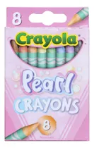Comprar Crayola Pearl Crayons Con 8 Crayolas