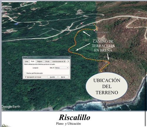 Terreno En Venta En Riscalillo Punta Garrobo