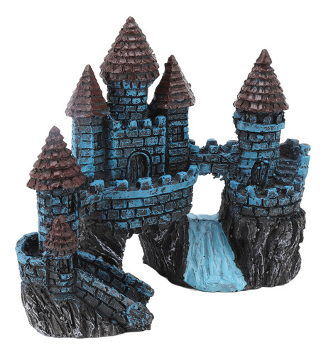 Decoración De Acuario, Simulación De Castillo, Escondite Eco