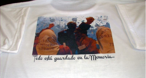 Imagen 6 de 9 de Remeras Memoria Pañuelos Madres Plaza De Mayo Varios Diseños