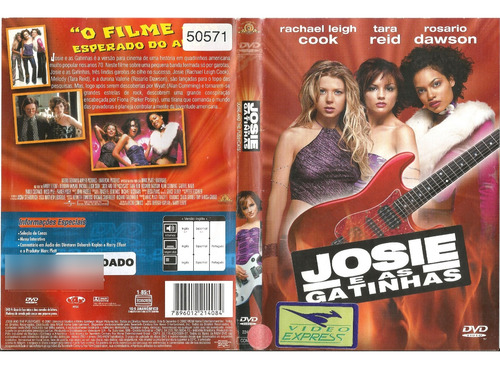 Dvd - Josie E As Gatinhas - Rachael Leigh Cook (Usado)