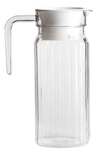Jarra De Agua De Vidrio Caldera Rayada 800ml