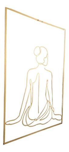 Cuarto De Decoración De Pared De Oro De Vuelta Uno