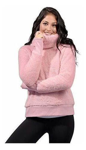 90 Degree By Reflex Warm And Fuzzy Fleece Teddy Cardigan She