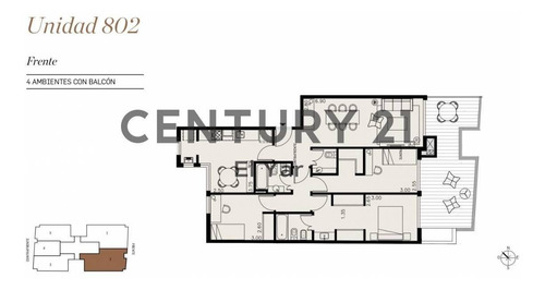 Imagen 1 de 7 de Venta De Pozo 4amb 8°pisio Frente Balcon Cuotas En Pesos Cramer Colegiales