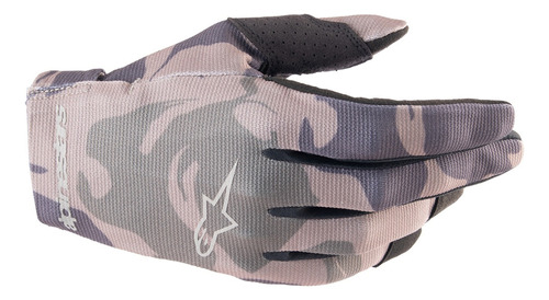 Luva Alpinestars Radar 24 Camo Cor Cinza Tamanho G