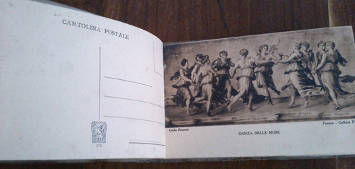 Imagen 2 de 2 de Ricordo Di Firenze - Galleria Pitti - Postales