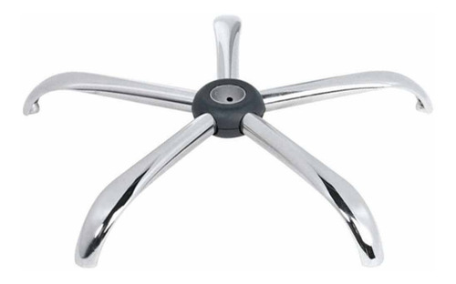 Imagen 1 de 1 de Estrella Cromada Para Tu Silla De Oficina