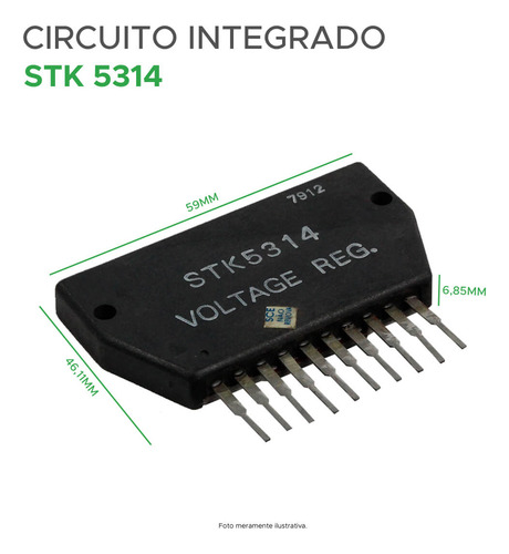 Circuito Integrado C.i Stk5314 Stk 5314 Original Chipsce