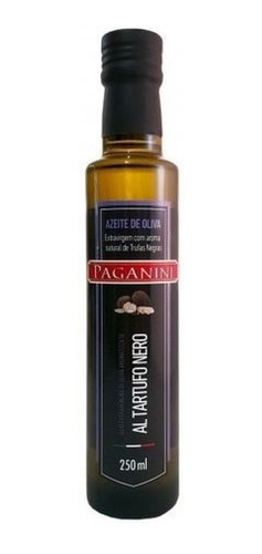 Azeite Italiano Extra Virgem Ao Tartufo Negro Paganini 250ml