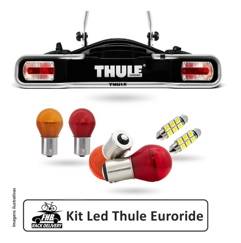Luz De Led Para Suporte Thule Euroride 941/943