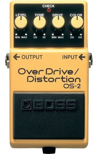 Pedal Boss Os2 Overdrive Distorsion Guitarra