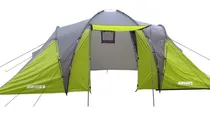 Comprar Carpa Camping 6 Personas Gibsons - 2 Dorm + Alero Color Verde Manzana