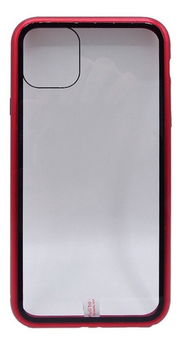 Carcasa Magnetica Para iPhone 11 Pro Max + Lamina De Vidrio 