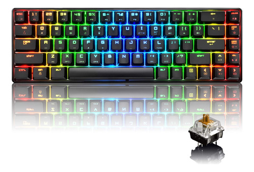 Teclado Mecanico Para Juegos 18 Chroma Rgb Retroiluminado Co