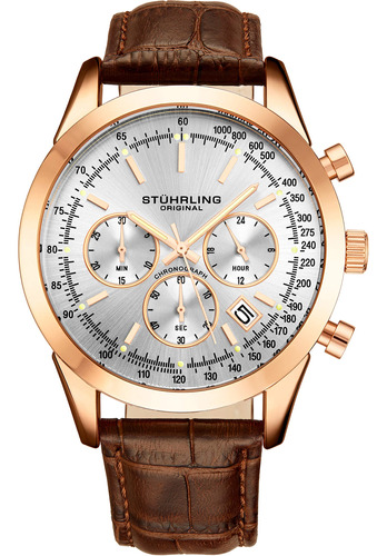 Stuhrling Original Reloj De Vestir Para Hombre, Cronografo,