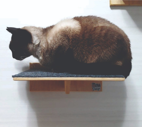 Imagem 2 de 4 de Kit 04 Prateleiras Para Gato Conforto E Decoração