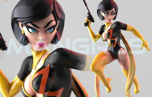 Archivo Stl Impresión 3d - Venture Brothers - Dr. Mrs. The M