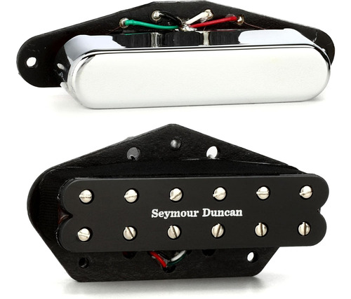 Little 59/vintage Stack Tele Pickup Set - Negro