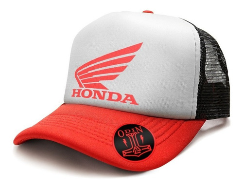 Gorra Trucker Personalizada Logo Moto Honda
