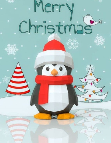 Bebé Pinguino_ Penguin Baby Craft Papercraft Papel Paper Pdf