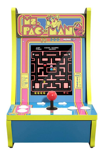 Arcade1up Ms. Pac-man Counter-cade - 4 Juegos En 1