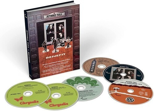 Jethro Tull Benefit 50 Aniversario 4 Cd + 2 Dvd Deluxe Box