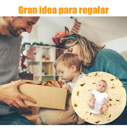 Manta De Tortilla Para Burritos Para Bebés