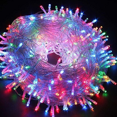 Christmas String Lights, Fullbell 33ft 100 Leds Con Controla