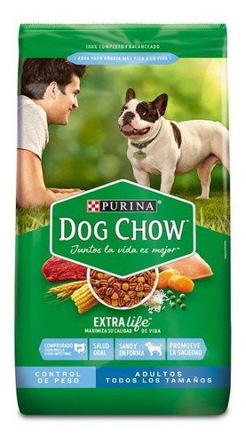 Dog Chow Control De Peso 17 Kg