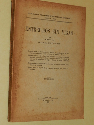 * Entrepisos Sin Vigas - J. Castiñeiras -  L056