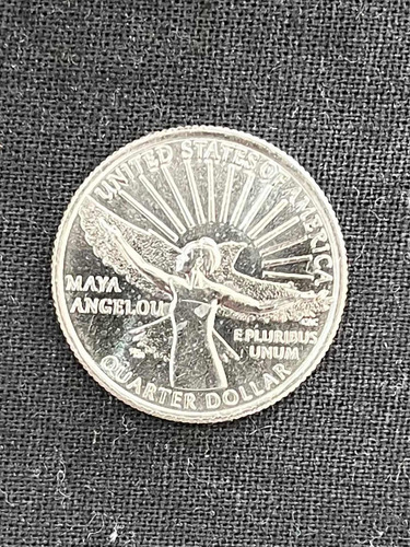 Imagen 2 de 5 de Estados Unidos - 25 Cents - Año 2022 P - Maya Angelou