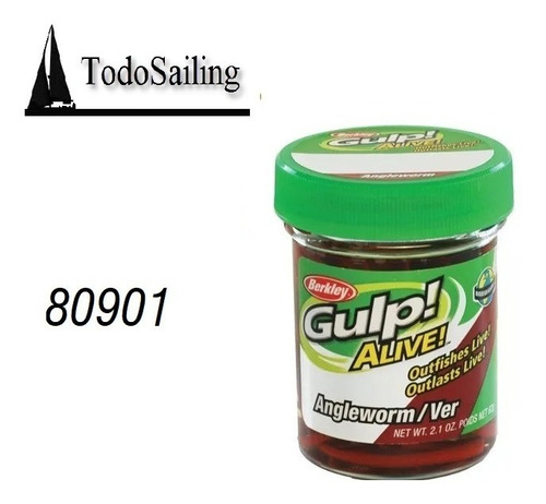 Carnada Viva Lombriz Gulp Natural - 80901 Todosailing 