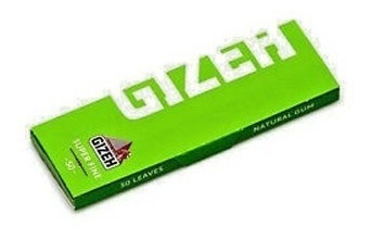 Gizeh Papel Sedas Fine Verde Pack X500 Cigarrillos Librillo