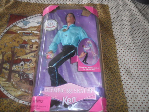 Ken De Barbie Olympic Skater Mattel 1997 