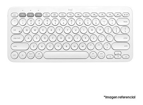 Teclado Inalámbrico Logitech K380 Bluetooth, Español, Blanco