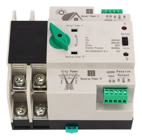 Interruptor De Transferencia Automática De Doble Potencia Ci
