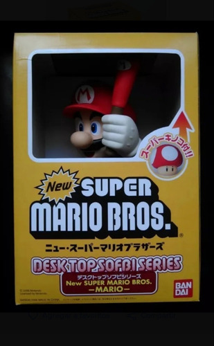 Super Mario Bros. Desktop Sofbi Series Bandai Con Bate