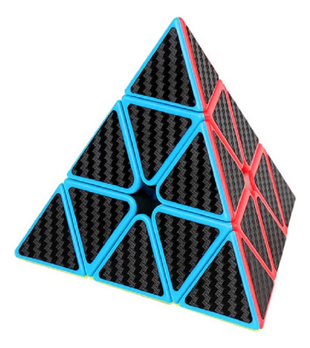 Cubo Moyu Meilong Piramide Fibra Carbon 3x3x3 Jeg Jhd005