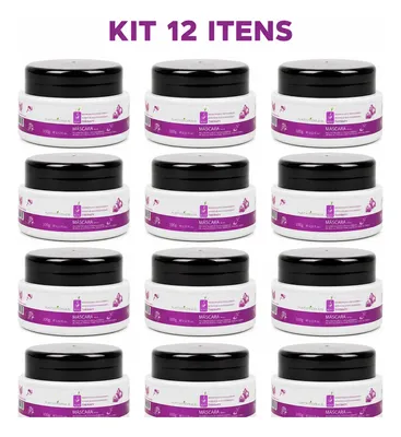 Kit 12 Máscaras Alho100g Praticidade E Cuidado Onde Você For