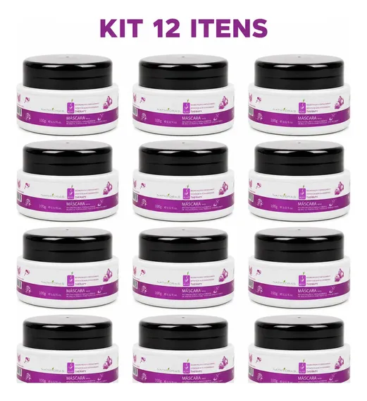 Kit 12 Máscaras Alho100g Praticidade E Cuidado Onde Você For
