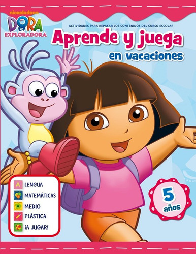 Juega Y Aprende En Vacaciones Dora 5 Años - Aa,vv