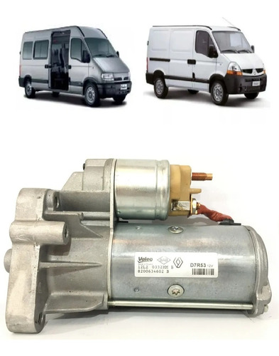 Motor Arranque Renault Master 2.5 Dci G9u Original