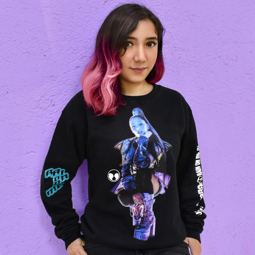 Imagen 2 de 2 de Sudadera Ariana Grande Rain On Me Chromatica Pop Album